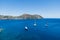 Boats on the Blue Sea, Lipari, italy