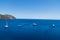 Boats on the Blue Sea, Lipari, italy