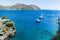 Boats on the Blue Sea, Lipari, italy