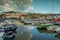 Boats in Bristol Marina, England