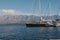 Boats in the Calvi Harbor