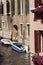 Boats and canal in Venice. Italy