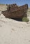 Boats cemetary in Aral Sea area