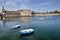 Boats at Concarneau in France