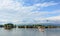 Boats on the Dal Lake in Srinagar, India