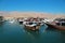 Boats in Dibba Al-Baya harbour, Sultanate of Oman