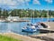 Boats Docked in Kiama Harbour, NSW South Coast, Australia