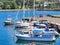 Boats Docked in Kiama Harbour, NSW South Coast, Australia