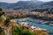 Boats docked at a marina in Nice, France