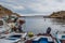 Boats docks in the harbour