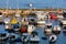 Boats in the the Dubrovnik Old Town Harbor