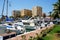 Boats in Estepona marina.