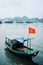 Boats and floating stilts houses at the famous ha long bay