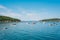 Boats in Frenchman Bay, in Bar Harbor, Mount Desert Island, Maine