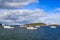 Boats at Frenchman Bay in Maine