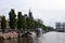 Boats in Friesland. Netherlands.