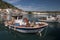 Boats in the harbor of Gytheio