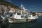 Boats in the harbor of Gytheio