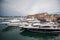 Boats in harbor in Saint-Tropez