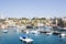 Boats in the harbour in Antalya