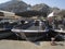 Boats in Harbour, Dalyan Turkey.