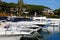 Boats in the harbour, Puerto Cabopino, Spain.