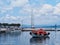 Boats in Harbour, Pylos Town, Peloponnese, Greece