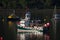 Boats in the harbour of the Town of Portree in the Island of Skye in Scotland, United Kingdom