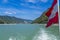 Boats, hills, wineries in the Wachau Valley