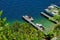 Boats on jetties