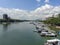 Boats at Jurong river, Singapore