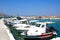 Boats in Kalyves harbour, Crete.