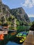 Boats and Kayak in Matka Lake Skopje