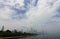 Boats on Lake Michigan with Chicago Skyline