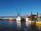 Boats on Lazaretto Creek in Georgia