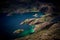 Boats in Loch Scavaig, Cuillin Hills