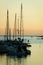 Boats at Marina in Adriatic Sea in Pula