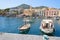 Boats at Marina Corta in Lipari town