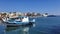 Boats in the marina in downtown Kos, Greece