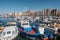 Boats in marina, Palermo, Italy