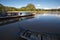 Boats on the Mekong River in Laos