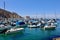 Boats moored in Avalon Harbor