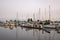 Boats Moored at Everett Marina Pier