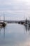 Boats moored at the Everett Waterfront