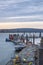 Boats moored at the Everett Waterfront