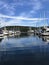 Boats moored Ladysmith Marina, Ladysmith, BC