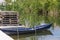 Boats moored in the Neretva delta in Croatia.