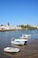 Boats moored on the river Gilao, Tavira.