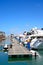 Boats moored in Vilamoura marina, Portugal.