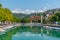 Boats mooring at Mrtvi kanal in Rijeka, Croatia